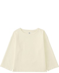 Uniqlo Milano Ribbed Wide Sleeve T Shirt