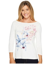 Tommy Bahama Orchid You Not 34 Sleeve Tee T Shirt