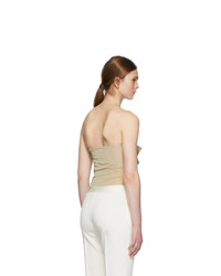 Givenchy Beige Bow Tank Top