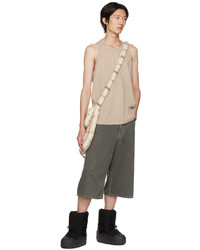 Acne Studios Beige Relaxed Fit Tank Top