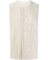 Homme Plissé Issey Miyake Button Up Pleated Vest