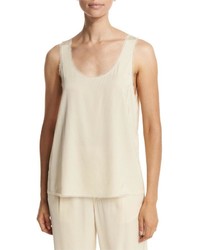 Vince Raw Edge Trimmed Tank