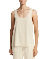 Vince Raw Edge Trimmed Tank