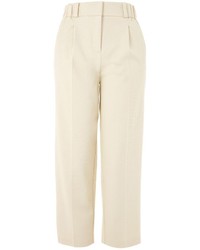 Topshop Structured Twill Tapered Trousers