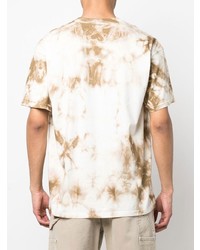 Carhartt WIP Tie Dye Logo Print T Shirt