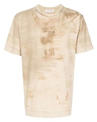 1017 Alyx 9Sm Tie Dye Print Short Sleeved T Shirt