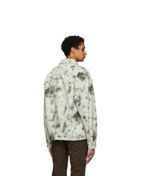 Diesel Red Tag Beige A Cold Wall Edition Tie Dye Jacket