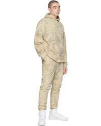 John Elliott Beige Tie Dye Lounge Pants