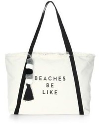 Milly Beach Cotton Tote Bag