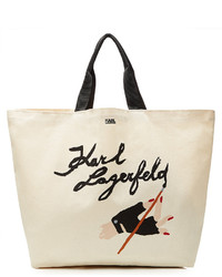 Karl Lagerfeld Karl Signature Cotton Shopper