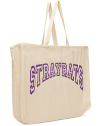 Stray Rats Off White Arch Logo Tote