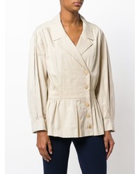 Chanel Vintage 1990 Cropped Trench Coat