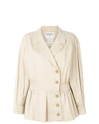 Chanel Vintage 1990 Cropped Trench Coat