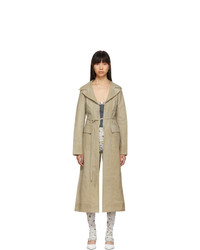 Charlotte Knowles Beige Psyche Trench Coat