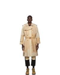 Children Of The Discordance Beige Vintage Ny Trench Coat