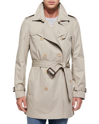 Burberry Brit Kensington Double Breasted Trenchcoat