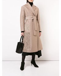 Proenza Schouler Chenille Embroidered Long Coat