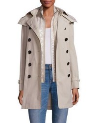 Burberry Churchdale Trench Coat Quilted Gilet