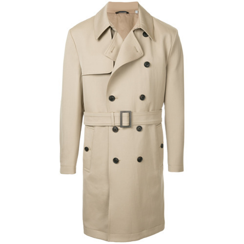 Gieves & Hawkes Classic Trench Coat, $486 | farfetch.com | Lookastic.com