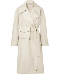 Low Classic Cotton Blend Trench Coat