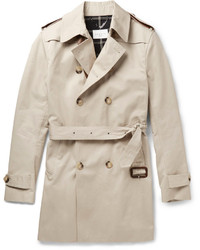 Sandro Double Breasted Cotton Trench Coat