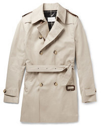Sandro Double Breasted Cotton Trench Coat