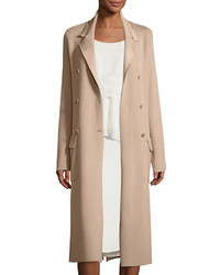 Maiyet Double Breasted Long Trench Coat Sand