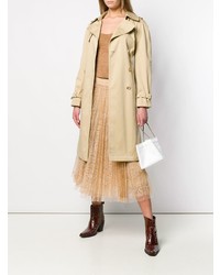 Ermanno Scervino Double Breasted Trench Coat