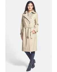 Pendleton Double Breasted Trench Coat With Detachable Liner