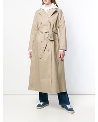 MACKINTOSH Fawn Bonded Cotton Long Trench Coat Lr 091