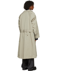 Balenciaga Grey Look 13 Trench Coat
