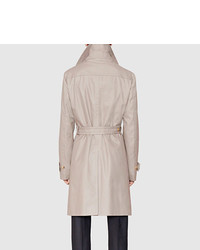 Gucci Cotton Poly Twill Trench Coat