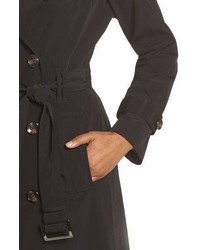 London Fog Long Double Breasted Trench Coat