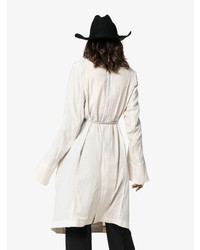 Ann Demeulemeester Loose Fit Mid Length Trench Coat