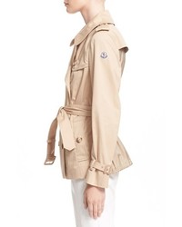 Moncler Moustelle Water Resistant Trench Coat