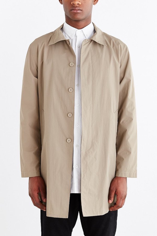 Stussy Nylon Trench Coat, $99 | Urban Outfitters | Lookastic