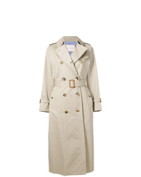 MACKINTOSH Sand Cotton Long Trench Coat Lm 041f