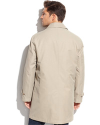 omhyggelig arve fleksibel Tommy Hilfiger Single Breasted Leone Rain Coat, $350 | Macy's | Lookastic