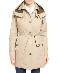 London Fog Single Breasted Trench Coat