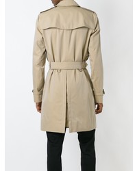 Burberry The Sandringham Long Trench Coat Nude Neutrals
