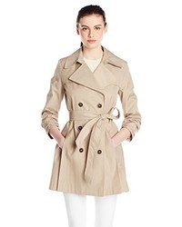 Via Spiga Classic Double Breasted Trench Coat