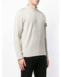 Stone Island Contrast Patch Jumper