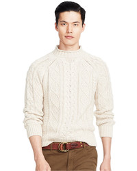 Polo Ralph Lauren Cotton Linen Rollneck Sweater