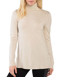 Kensie Long Sleeve Textured Pullover