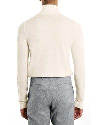 Topman Merino Wool Turtleneck Sweater