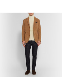 Gucci Ribbed Alpaca And Wool Blend Turtleneck Sweater