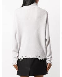 IRO Ribbed Roll Neck Unravelled Sweater