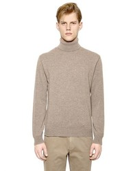 Corneliani Wool Cashmere Turtleneck Sweater