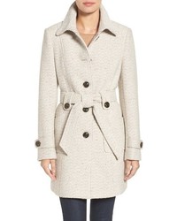 Gallery Belted Tweed Coat