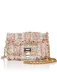 Proenza Schouler Frayed Tweed Extra Small Courier Bag